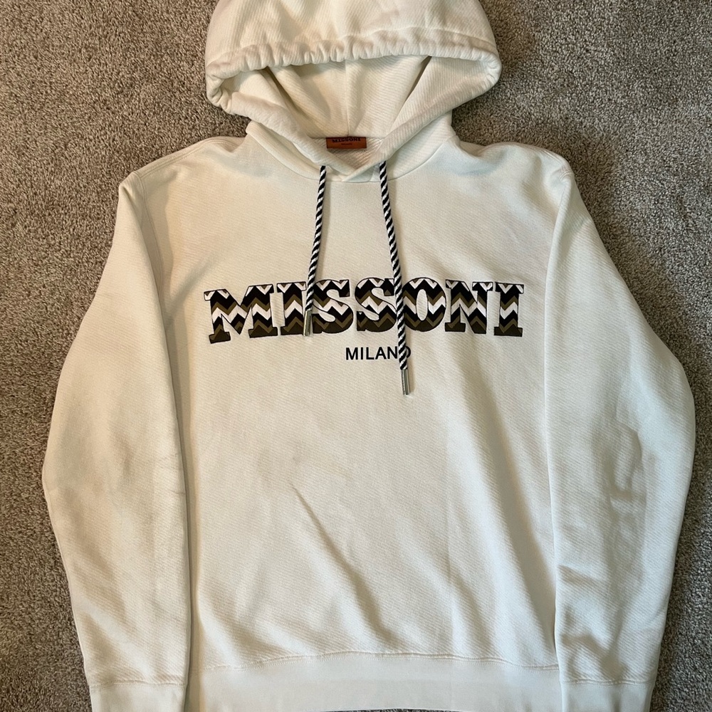 Missoni‎ Embroidered Logo Hoodie
